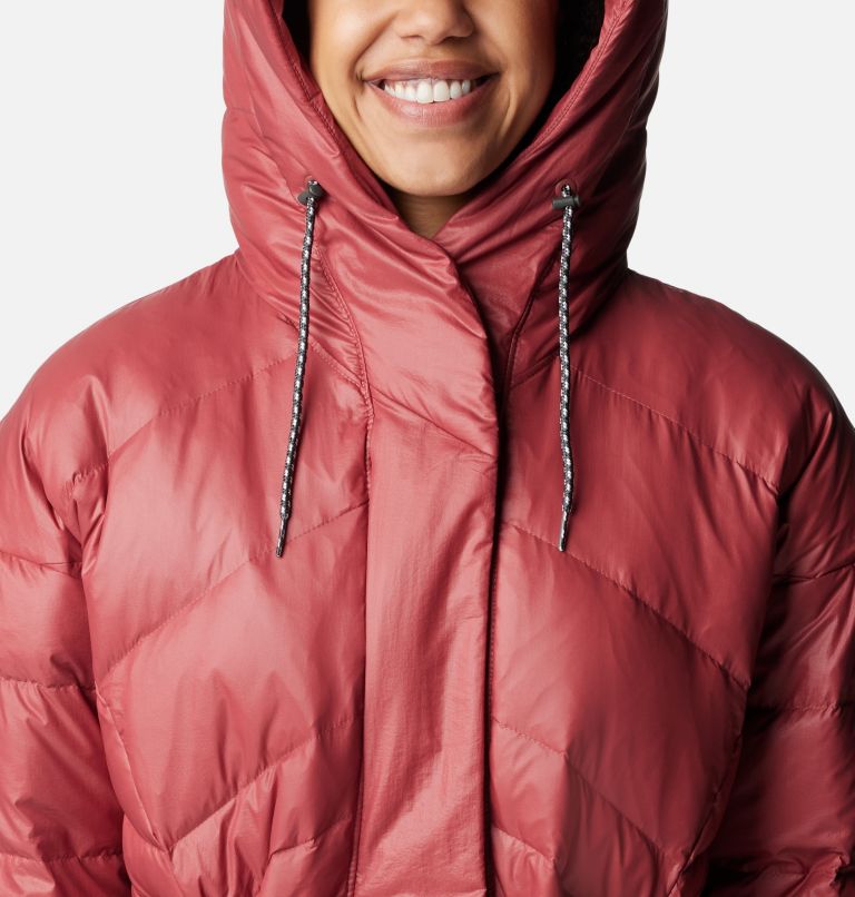 Manteau Icy Heights II Novelty Femme, Color: Beetroot Gunmetal, image 4
