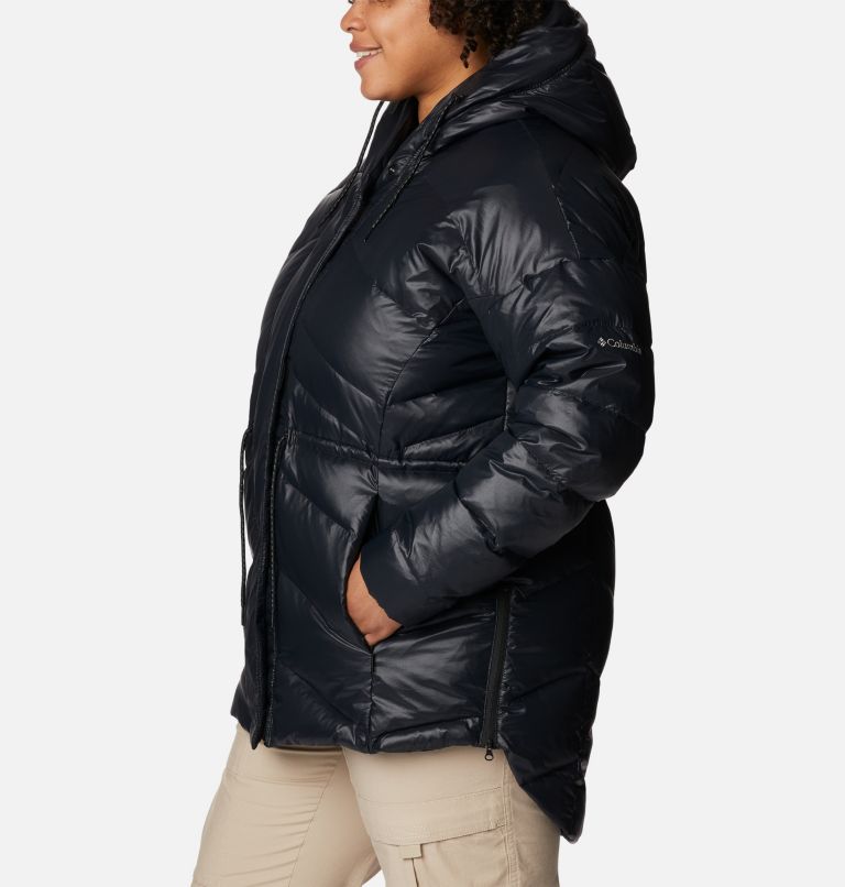 Women's Icy Heights II Down Novelty Jacket - Plus Size, Color: Black Gunmetal, image 3