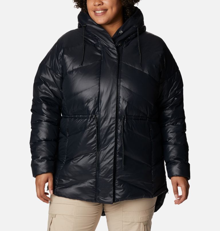 Thumbnail: Manteau Icy Heights II Novelty Femme – Grande taille, Color: Black Gunmetal, image 1