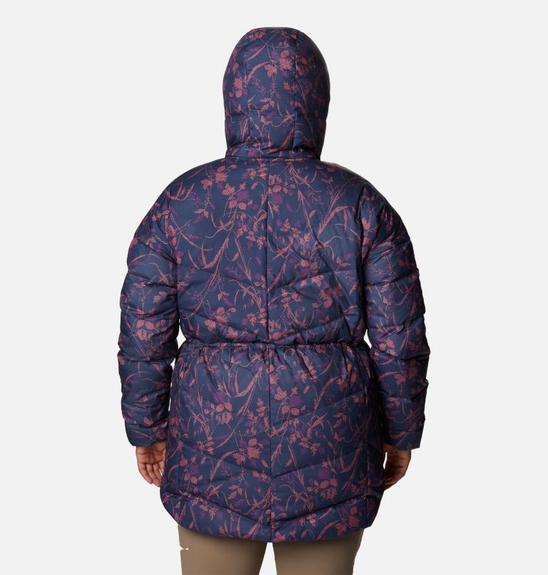 Women's Icy Heights II Down Novelty Jacket - Plus Size, Color: Nocturnal Herringtons Print, image 2
