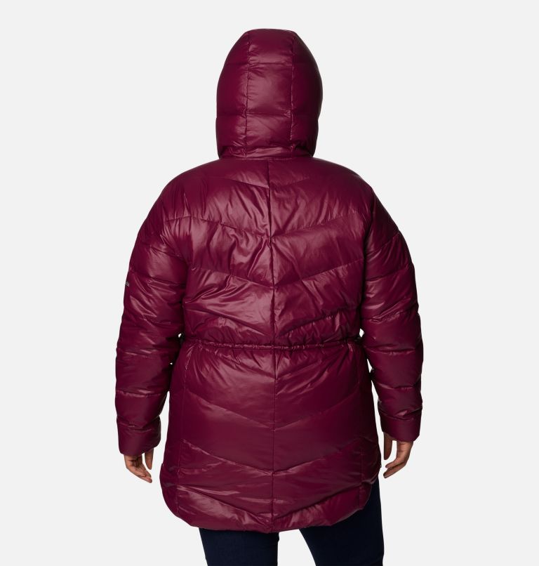 Women's Icy Heights II Down Novelty Jacket - Plus Size, Color: Marionberry Gunmetal, image 2