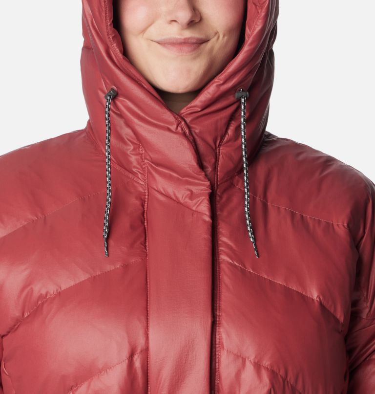 Women's Icy Heights II Down Novelty Jacket - Plus Size, Color: Beetroot Gunmetal, image 4
