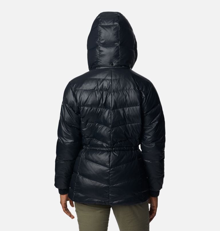 Women's Icy Heights II Down Jacket, Color: Black Gunmetal, image 2