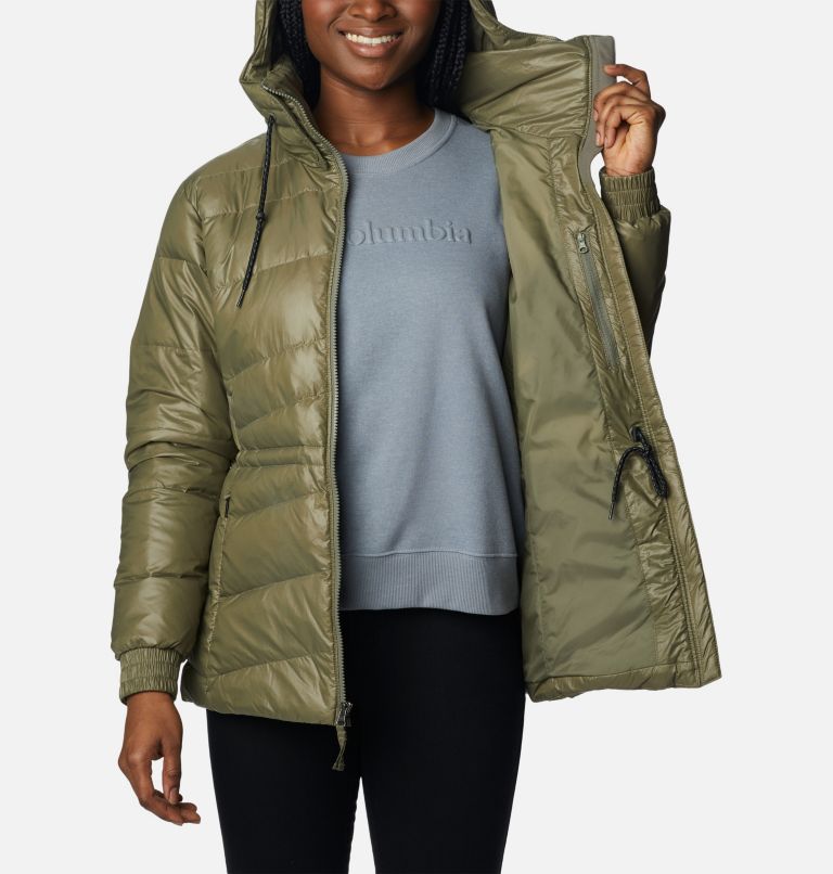 Icy Heights II Down Jacket | 397 | XL, Color: Stone Green Gunmetal, image 5