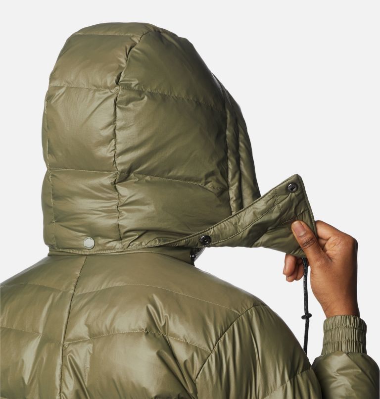 Icy Heights II Down Jacket | 397 | XL, Color: Stone Green Gunmetal, image 6