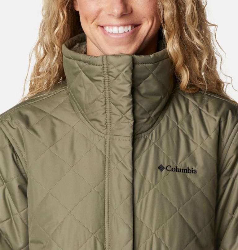 Columbia Women's Copper Crest Hooded Fleece Lined Jacket Black Size Medium  