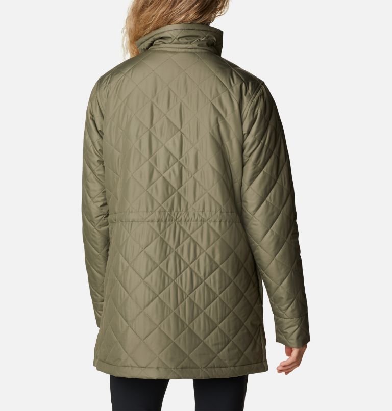 Novelti quilted clearance parka