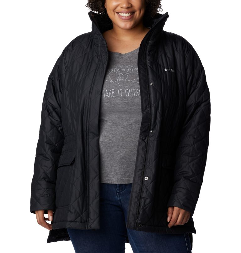 Veste Copper Crest Novelty Femme – Grande taille, Color: Black, image 7