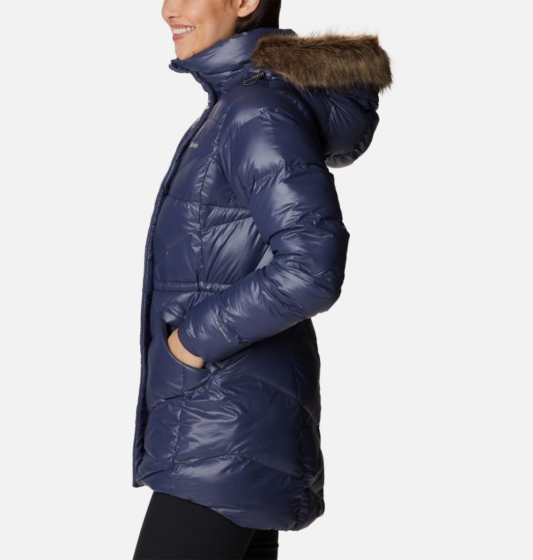 Thumbnail: Women's Peak to Park Mid Insulated Jacket, Color: Nocturnal Gunmetal, image 3