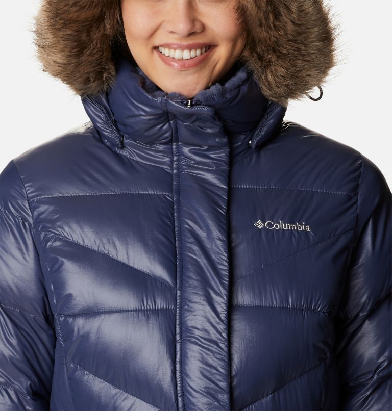 Women's Peak to Park Mid Insulated Jacket, Color: Nocturnal Gunmetal, image 4