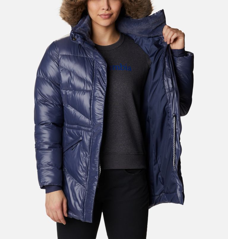Thumbnail: Women's Peak to Park Mid Insulated Jacket, Color: Nocturnal Gunmetal, image 5