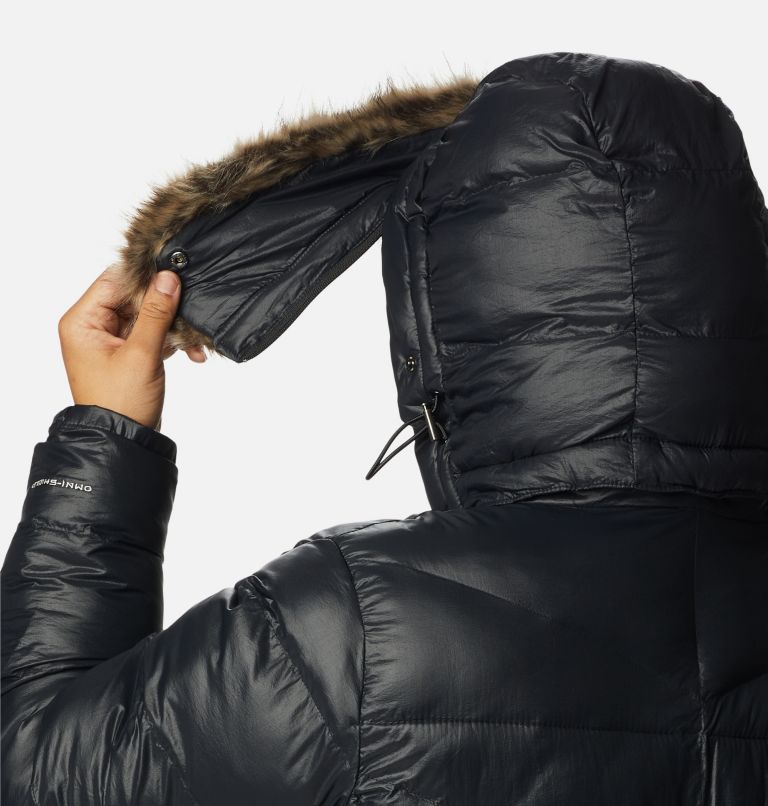 Women's Peak to Park Mid Insulated Jacket - Plus Size, Color: Black Gunmetal, image 6