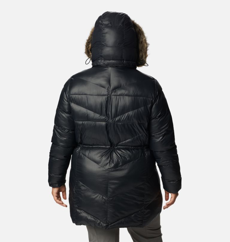 Women's Peak to Park Mid Insulated Jacket - Plus Size, Color: Black Gunmetal, image 2