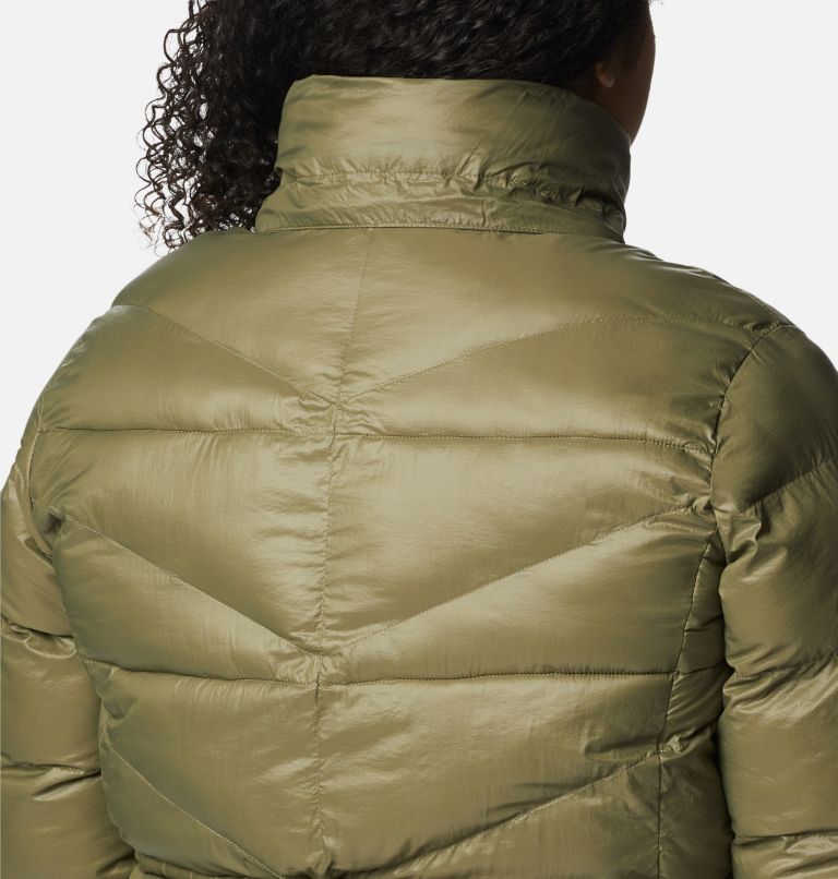 Women's Peak to Park Mid Insulated Jacket - Plus Size, Color: Stone Green Gunmetal, image 8
