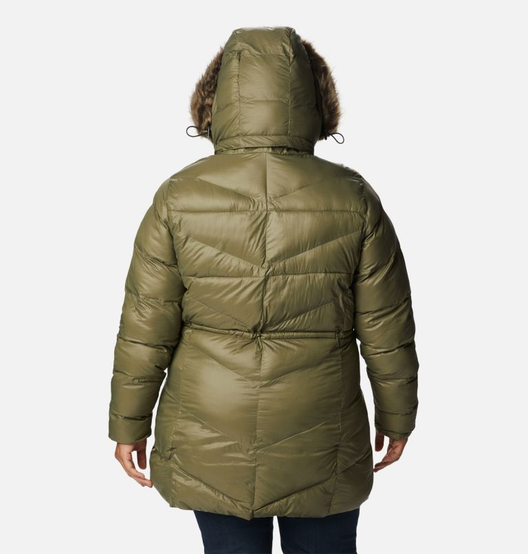 Thumbnail: Women's Peak to Park Mid Insulated Jacket - Plus Size, Color: Stone Green Gunmetal, image 2