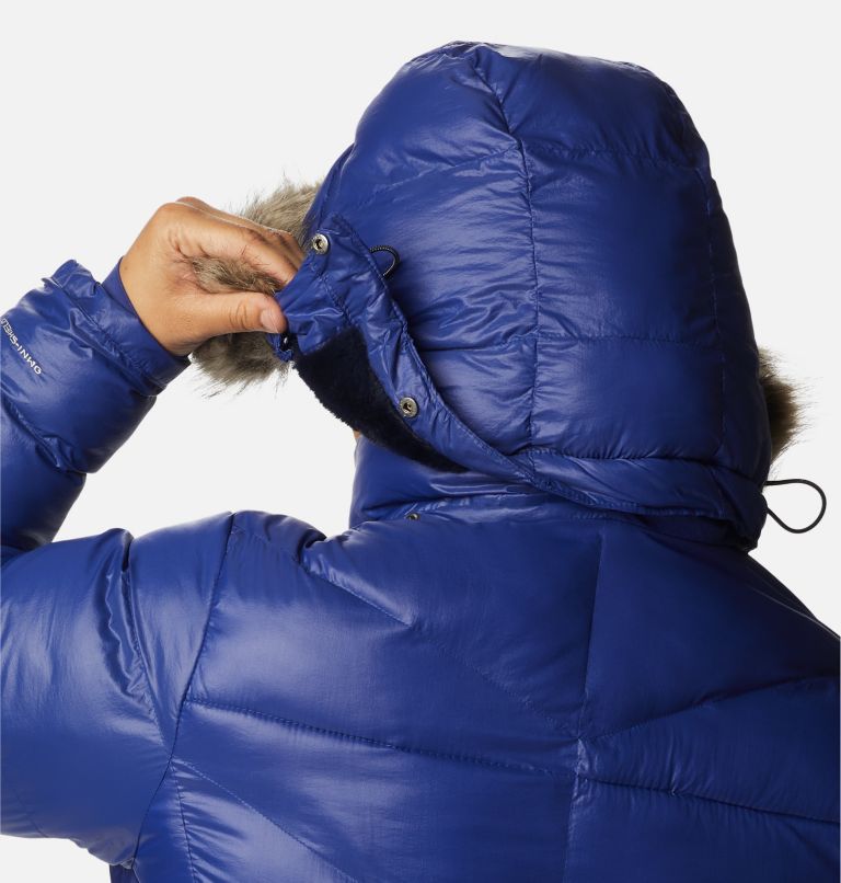 Thumbnail: Women's Peak to Park Mid Insulated Jacket - Plus Size, Color: Dark Sapphire Gunmetal, image 7