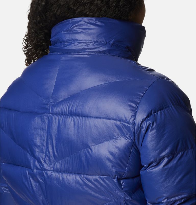 Thumbnail: Women's Peak to Park Mid Insulated Jacket - Plus Size, Color: Dark Sapphire Gunmetal, image 8