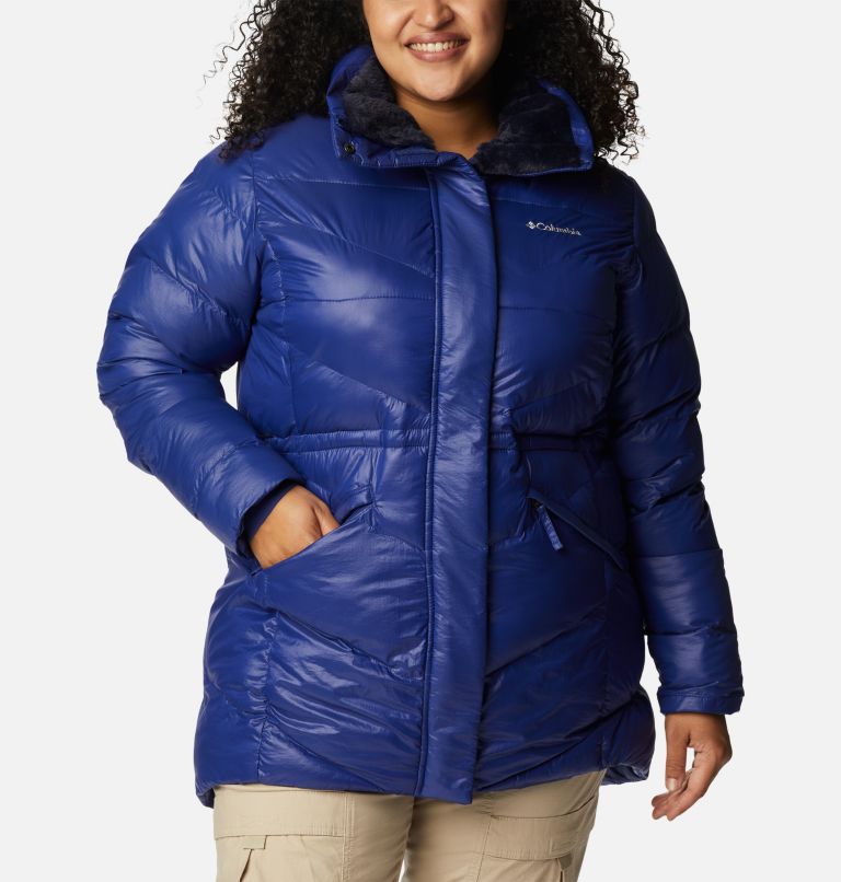 Columbia puffer hotsell jacket plus size