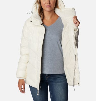 Columbia Donna Peak To Park II Giacca Invernale Imbottita Con Cappuccio - Blu Zaffiro/Grigio, XX-Large - 3