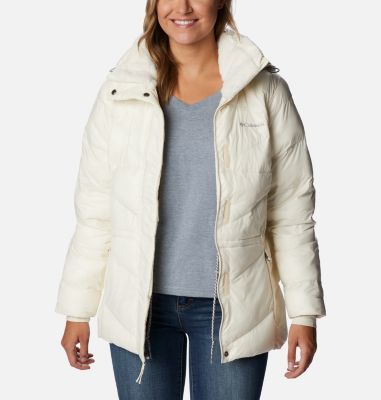 Columbia Donna Peak To Park II Giacca Invernale Imbottita Con Cappuccio - Blu Zaffiro/Grigio, XX-Large - 5