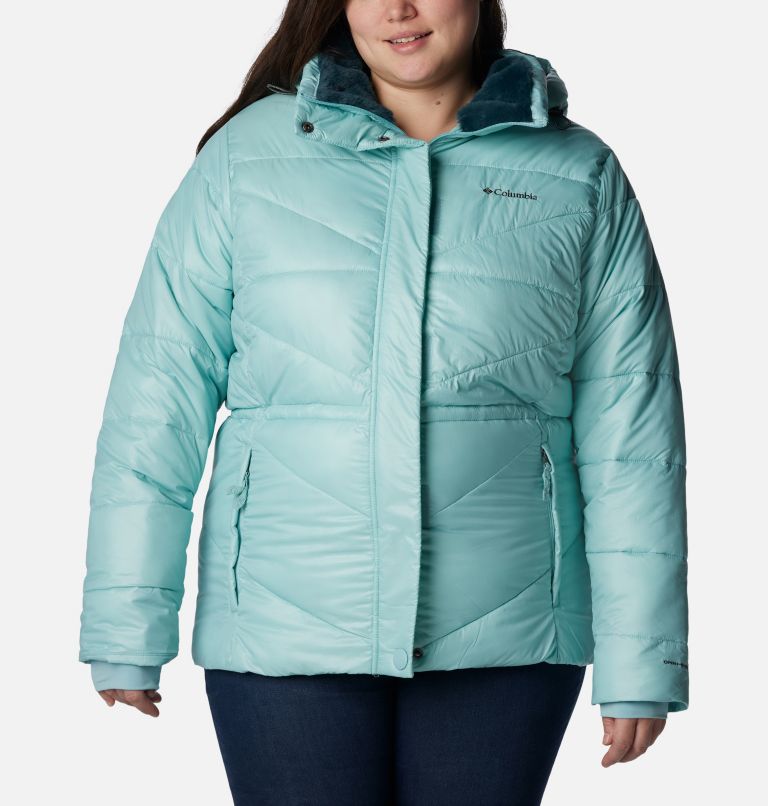 Columbia women's peak to park insulated jacket plus hot sale size