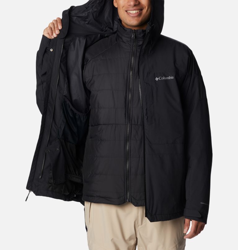 Men's Powder Canyon Interchange Jacket, Color: Black, image 13