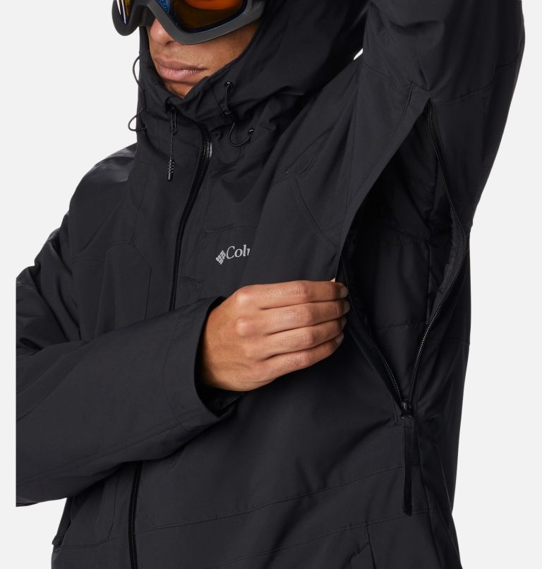 Thumbnail: Men's Powder Canyon Interchange Jacket, Color: Black, image 9