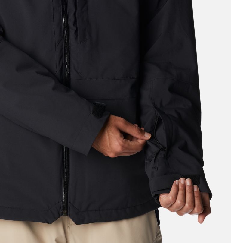 Thumbnail: Men's Powder Canyon Interchange Jacket, Color: Black, image 10
