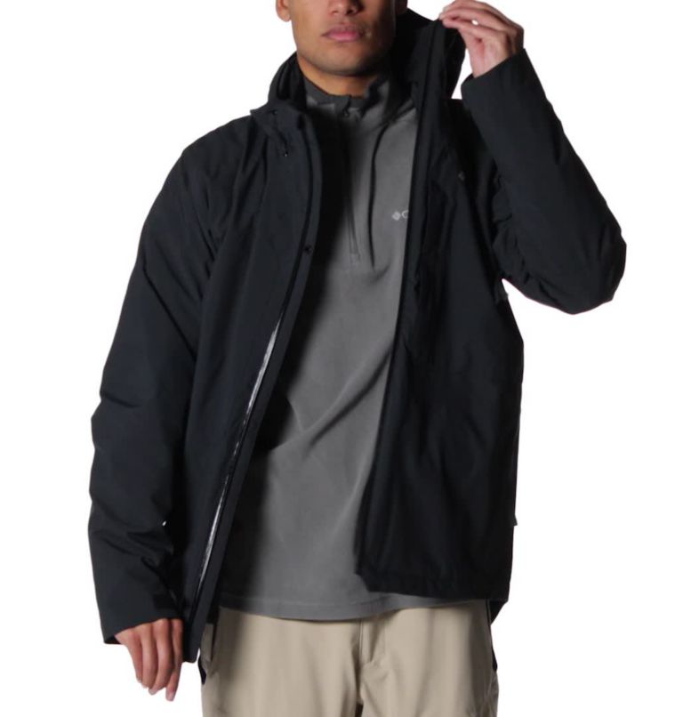 Men's Powder Canyon Interchange Jacket, Color: Black