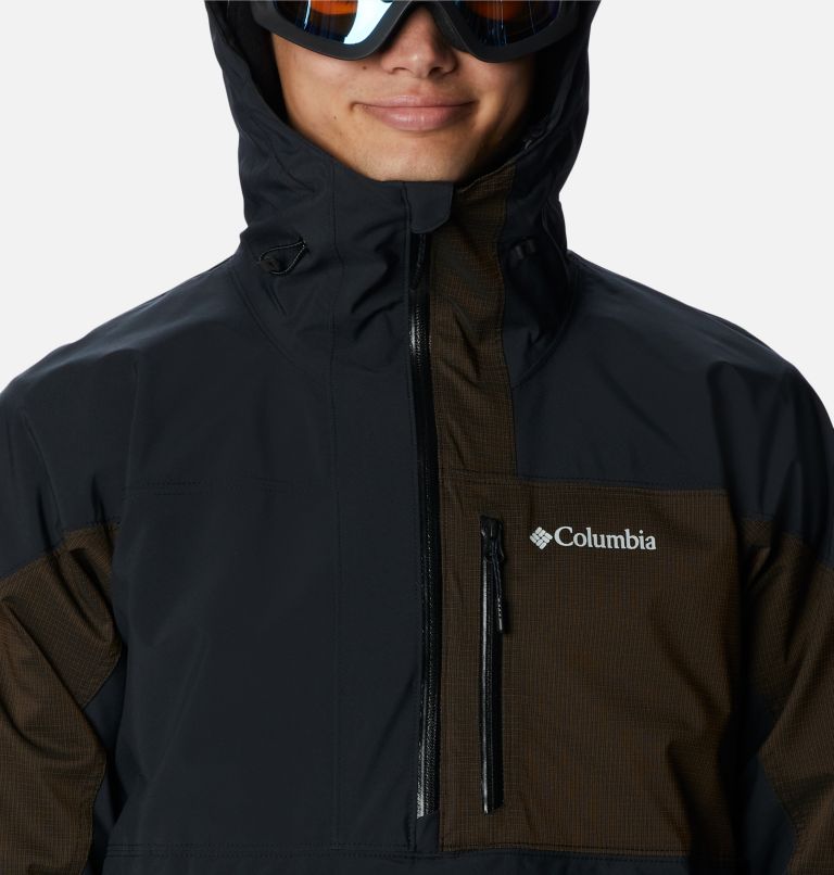 Anorak de Ski Powder Canyon Homme, Color: Black, Black Ripstop, image 4
