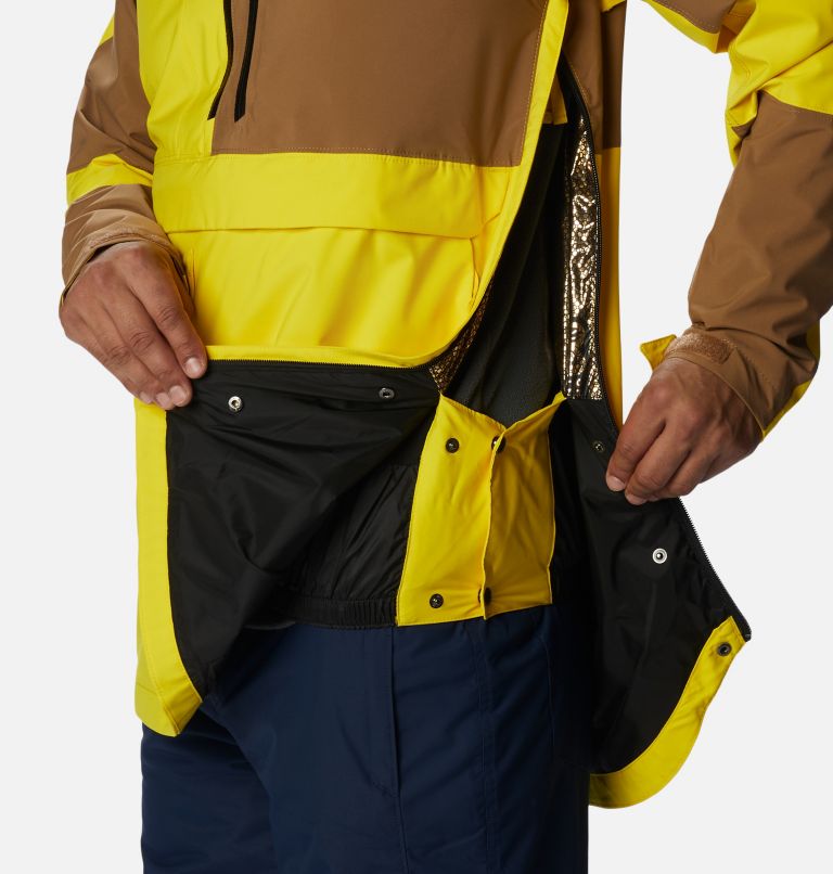 Powder Canyon Anorak Shell | 716 | S, Color: Laser Lemon, Delta, image 5