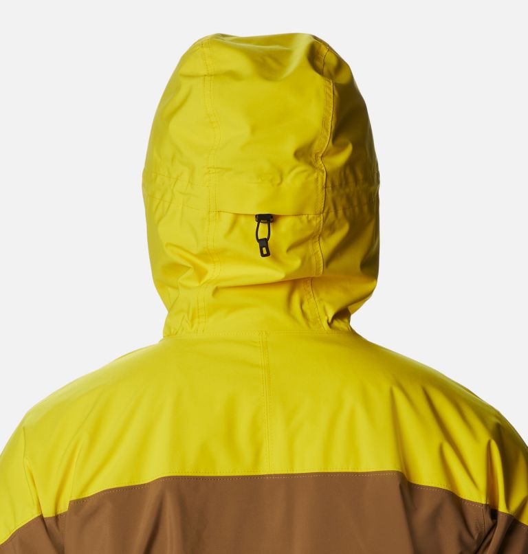 Powder Canyon Anorak Shell | 716 | S, Color: Laser Lemon, Delta, image 7