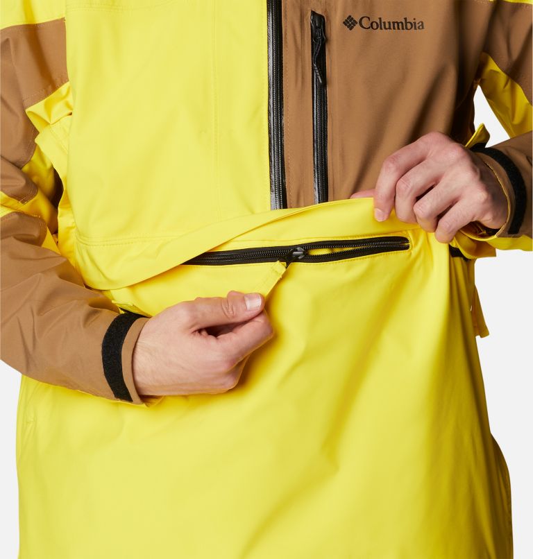 Powder Canyon Anorak Shell | 716 | S, Color: Laser Lemon, Delta, image 9