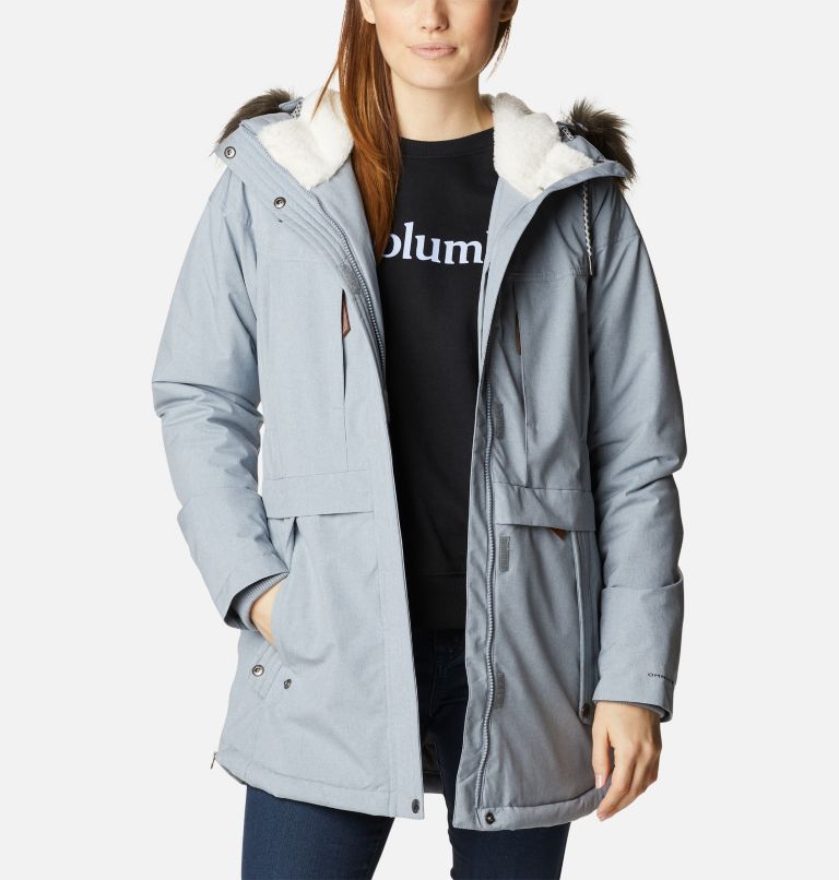 Thumbnail: Women's Payton Pass Insulated Jacket, Color: Tradewinds Grey Heather, image 9