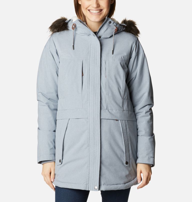 Thumbnail: Women's Payton Pass Insulated Jacket, Color: Tradewinds Grey Heather, image 1