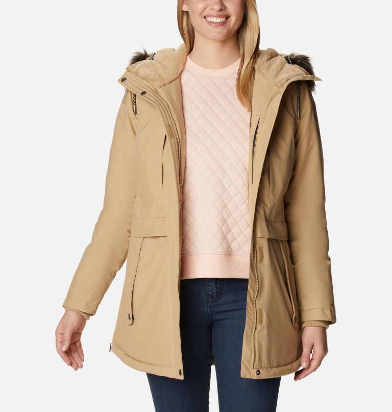 Thumbnail: Women's Payton Pass Insulated Jacket, Color: Beach, image 10