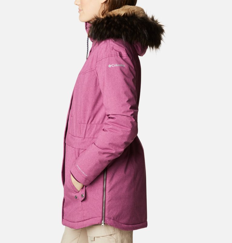 Women's Payton Pass Insulated Jacket, Color: Marionberry Heather, image 3