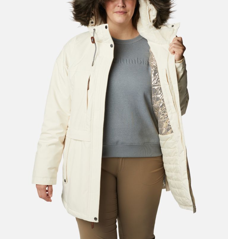 Women's Payton Pass Insulated Jacket - Plus Size, Color: Chalk, image 5