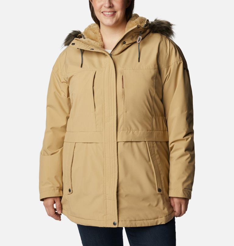 Thumbnail: Women's Payton Pass Insulated Jacket - Plus Size, Color: Beach, image 1