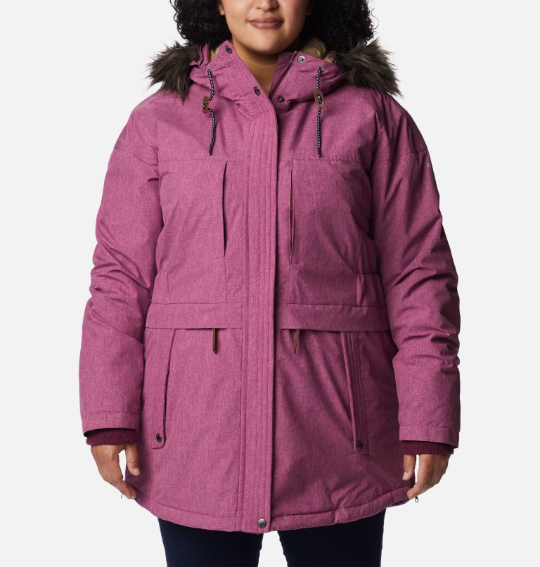 Women's Payton Pass Insulated Jacket - Plus Size, Color: Marionberry Heather, image 1