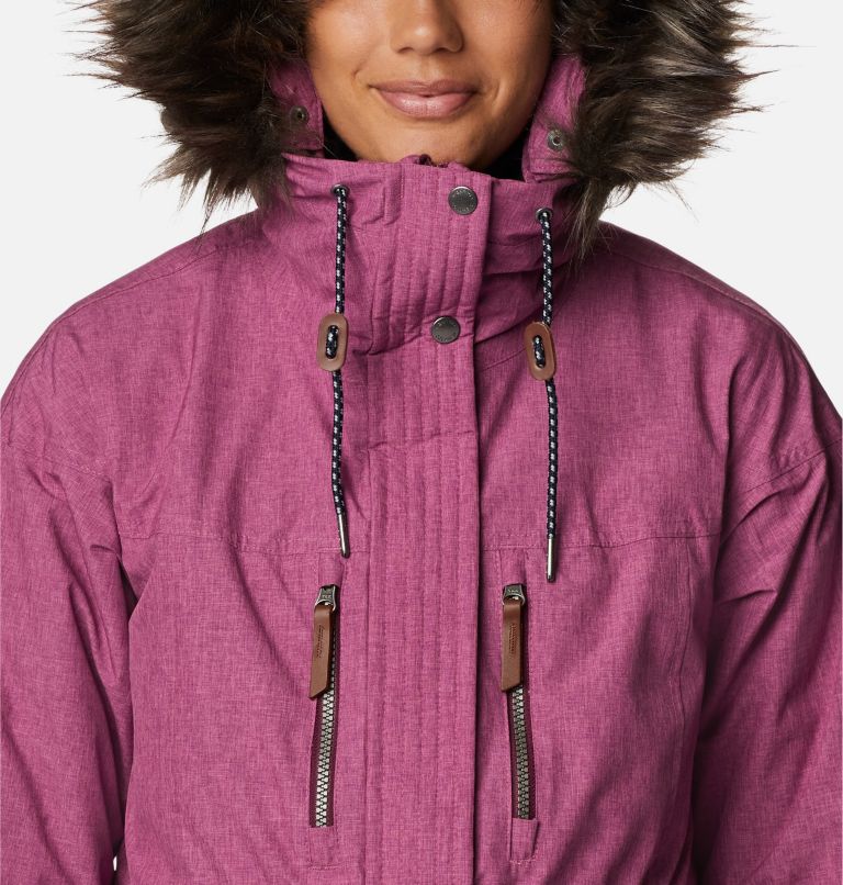 Thumbnail: Women's Payton Pass Interchange Jacket, Color: Marionberry Heather, image 4