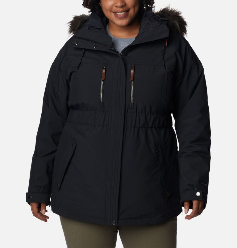 All in Motion Womens Ski Cold Weather Jacket Black - Plus SIZE 3X