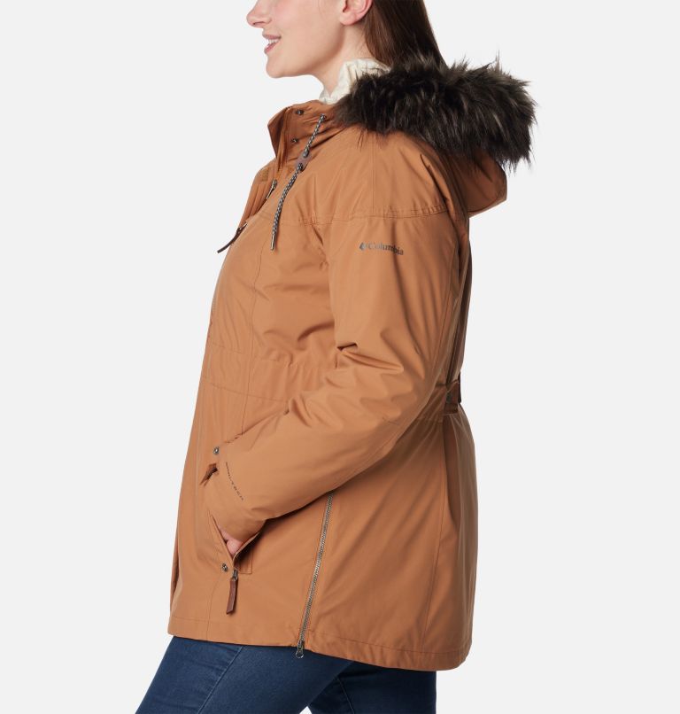 Women's Payton Pass Interchange Jacket - Plus Size, Color: Camel Brown, image 3