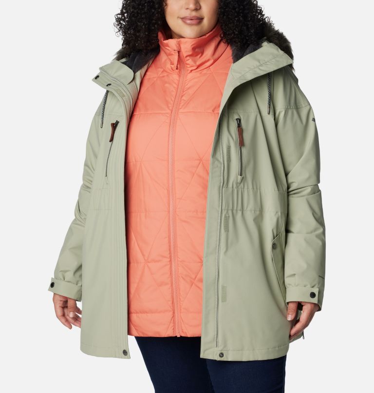 Women's Payton Pass Interchange Jacket - Plus Size, Color: Safari, image 13