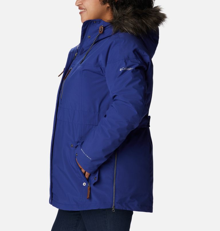 Thumbnail: Women's Payton Pass Interchange Jacket - Plus Size, Color: Dark Sapphire, image 3