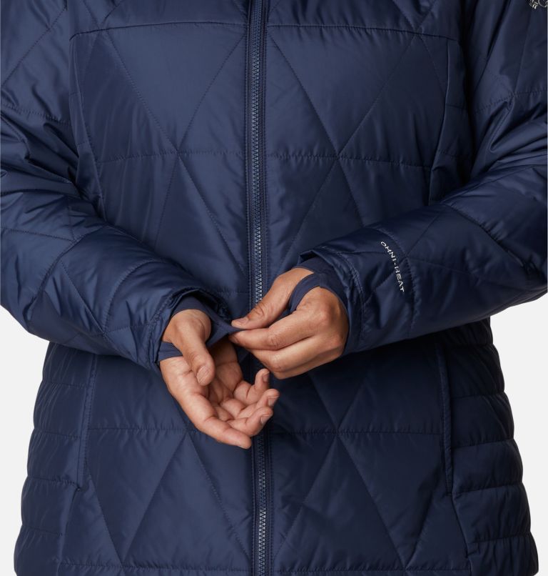 Thumbnail: Women's Payton Pass Interchange Jacket - Plus Size, Color: Dark Nocturnal Heather, image 12