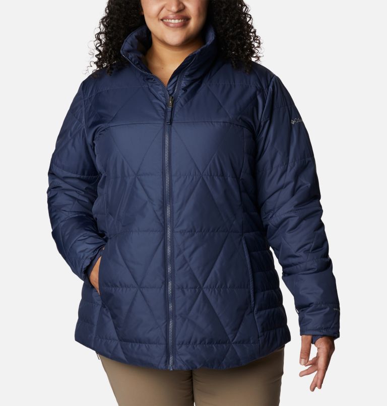 Thumbnail: Women's Payton Pass Interchange Jacket - Plus Size, Color: Dark Nocturnal Heather, image 10