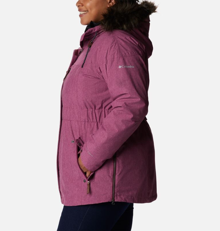 Women's Payton Pass Interchange Jacket - Plus Size, Color: Marionberry Heather, image 3