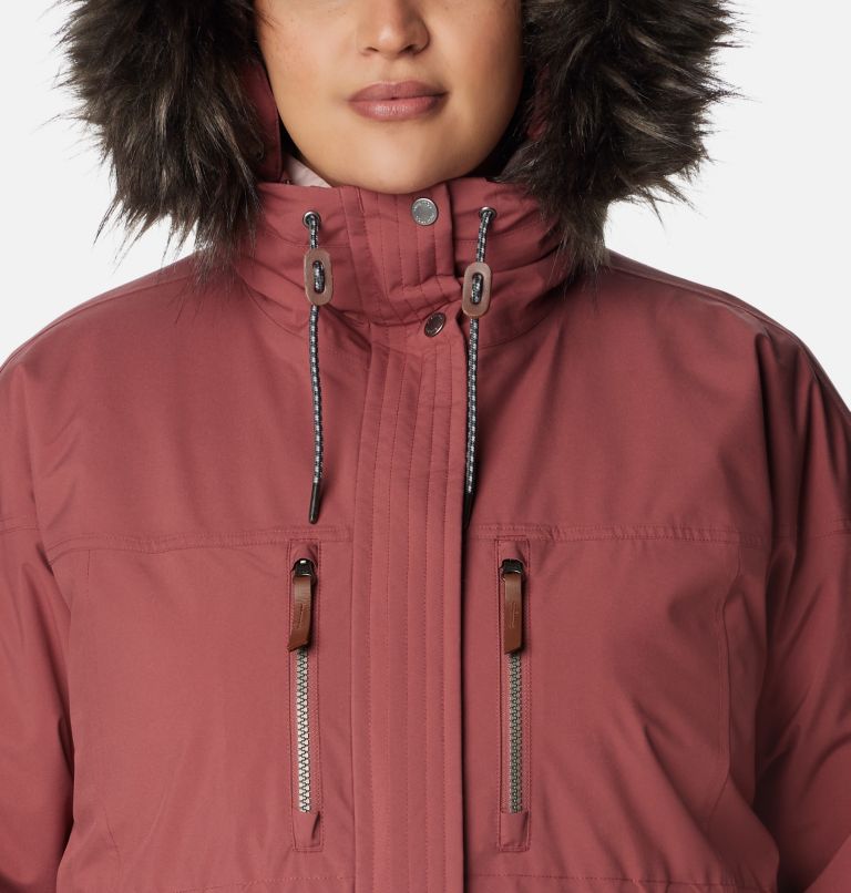 Thumbnail: Women's Payton Pass Interchange Jacket - Plus Size, Color: Beetroot, image 4