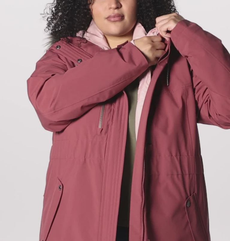 Women's Payton Pass Interchange Jacket - Plus Size, Color: Beetroot